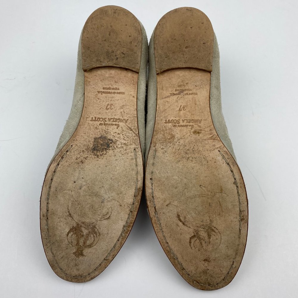 Anthro Office Angela Scott Mr. Holly Suede Loafers - Picture 4 of 7